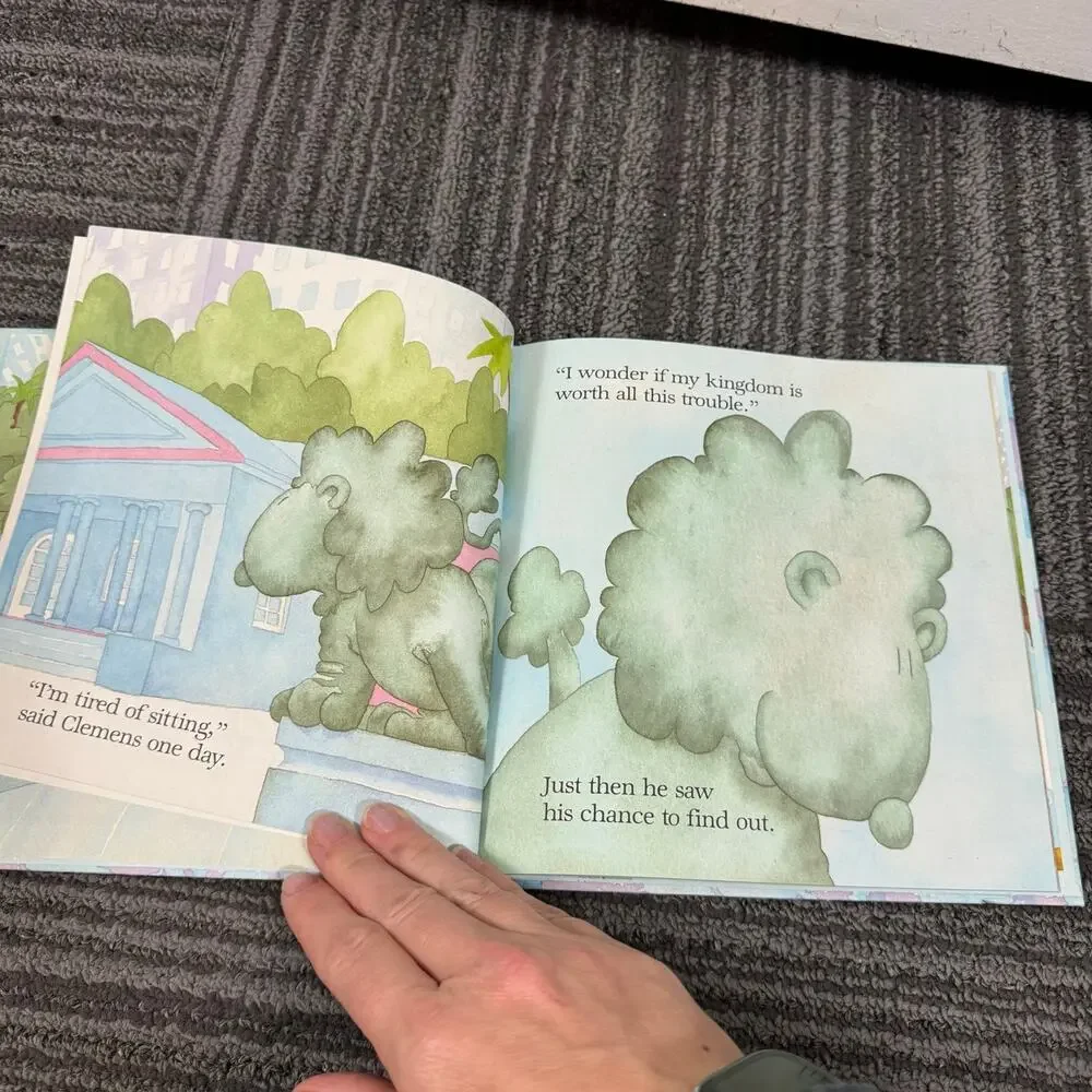 Clemens’ Kingdom by Chris L. Demarest Hardcover Children’s Picture Book
